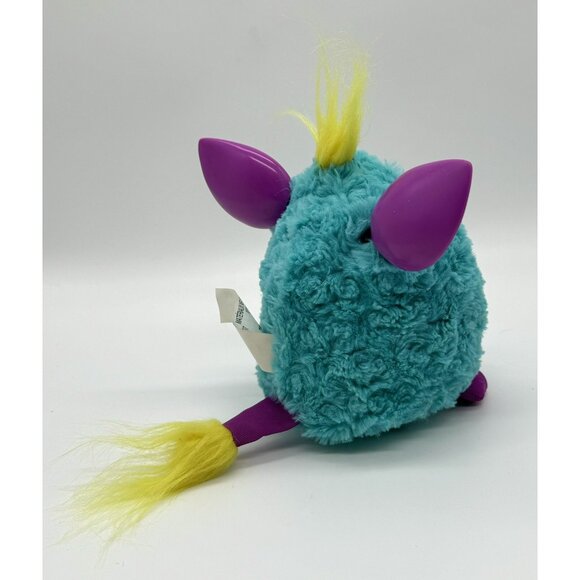 HASBRO Teal Blue Purple Yellow FURBY Boom Tested & Working - Picture 2 of 7